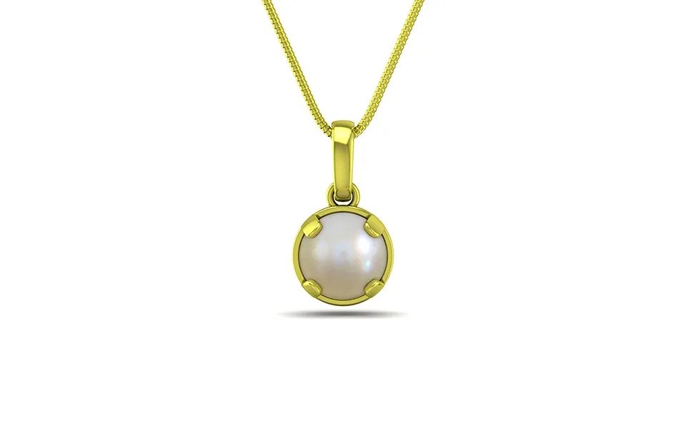 Luxury South Sea Pearl Panchdhatu Pendant (DP1) - hover
